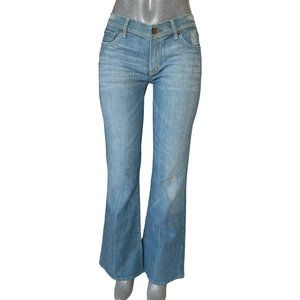 Citizens of Humanity Low Waist Flair Womens Jeans Tag 30 Blue Flared W32xL33 NEW